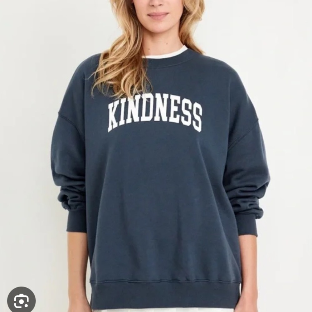 Old Navy Navy Blue Crewneck Sweater